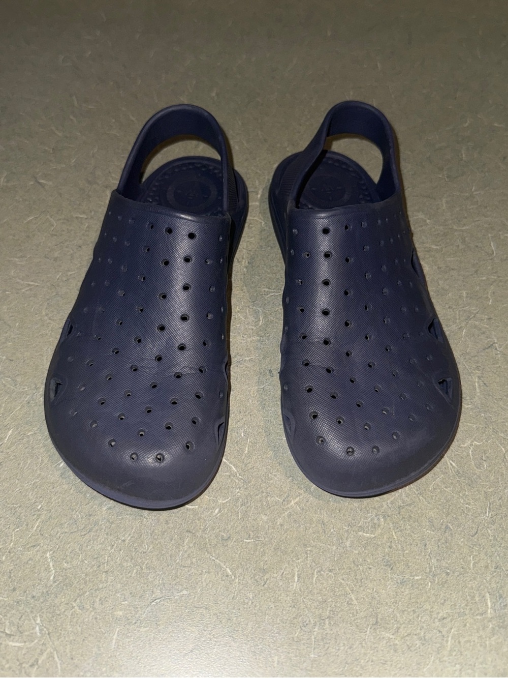 Kids Slip-On Ventilated Clog - Navy. Toddler size 13-1. Totes
